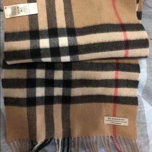 Authentic Cashmere Burberry Scarf